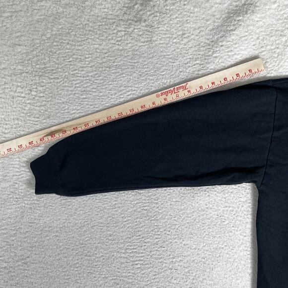 Rick & Morty Sweatshirt Mens Medium Trippy Black Adult Swim Psychedelic Crewneck - Picture 3 of 16